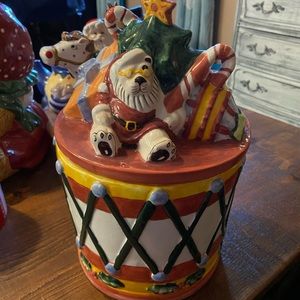 Holiday Cookie jar